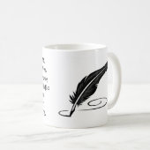 Ich bin eine Verfasser-Tasse Kaffeetasse (VorderseiteRechts)