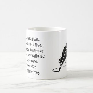 Ich bin eine Verfasser-Tasse Kaffeetasse