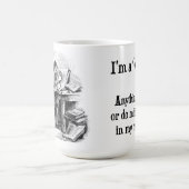 Ich bin eine Verfasser-Tasse Kaffeetasse (Mittel)