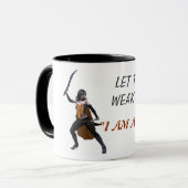 ICH BIN EINE WARRIOR 2 TASSE (Vorderseite Links)