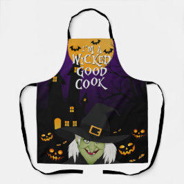 Ich bin eine Wicked Good Cook All-over Print-Schür Schürze