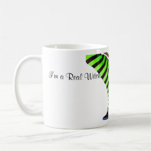 "Ich bin eine wirkliche Hexe-" Kaffee-Tasse Kaffeetasse