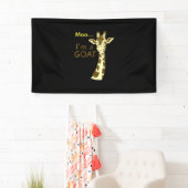 Ich bin eine Ziege Cool, die Giraffe verwirrt Banner (Insitu)