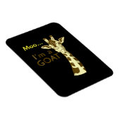 Ich bin eine Ziege Cool, die Giraffe verwirrt Magnet (Rechte Seite)
