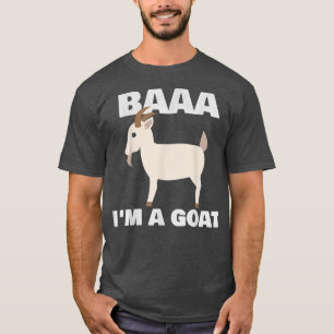 Ich bin eine Ziege Kostüm Tier Lustiger Halloween  T-Shirt