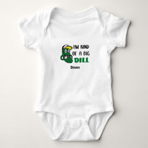 Ich bin eine ziemlich große Niedliche Keule für Ba Baby Strampler