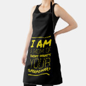 Ich bin eine Zwillingsmutter, was deine Supermacht Schürze (InSitu)