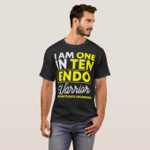Ich bin einer von zehn Endo Krieger Endometriose A T-Shirt (Vorne ganz)