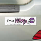 Ich bin eines Crohns Ninja Autoaufkleber (Auf Auto)