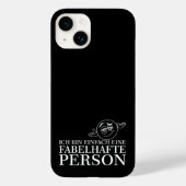Ich bin einfach eine fabelhafte Person! Case-Mate iPhone Hülle (Rückseite)