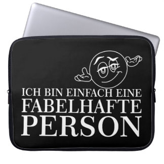 Ich bin einfach eine fabelhafte Person! Laptopschutzhülle