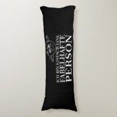 Ich bin einfach eine fabelhafte Person! Seitenschläferkissen (Vorderseite Vertikal)