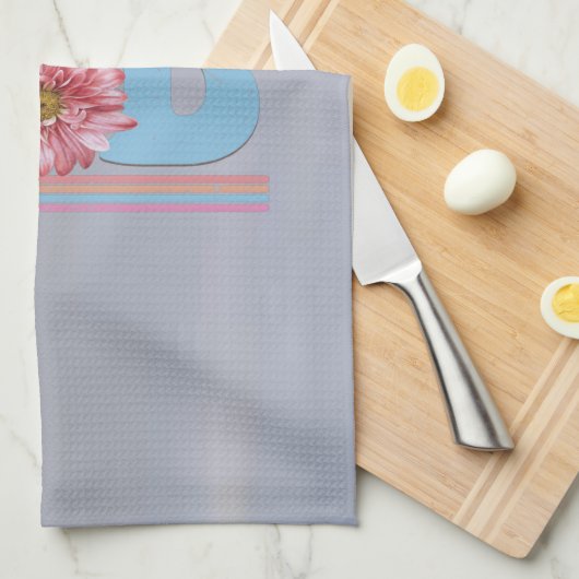 Ich bin einfach hier draußen und vertraue Gott Küc Geschirrtuch (Viertel Falte)