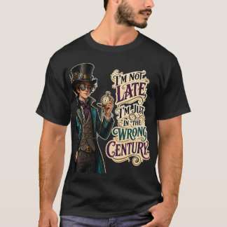 Ich bin einfach im falschen Jahrhundert Lustiges S T-Shirt