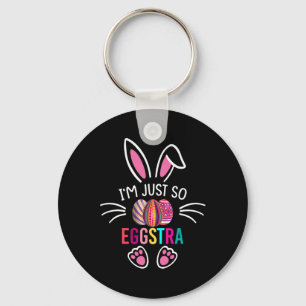 Ich bin einfach so eggstra Hemd lustig Ostern Moti Schlüsselanhänger