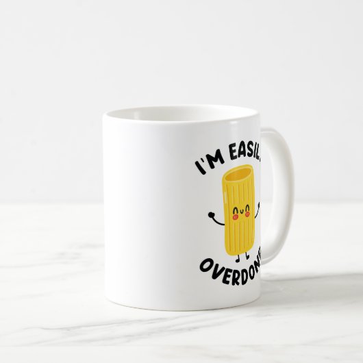 Ich bin einfach übertrieben kaffeetasse (VorderseiteRechts)