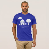 ICH BIN EINMAL 8 BIT T - Shirt AUSSERHALB GEFAHREN (Vorne ganz)