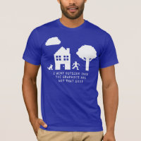 ICH BIN EINMAL 8 BIT T - Shirt AUSSERHALB GEFAHREN