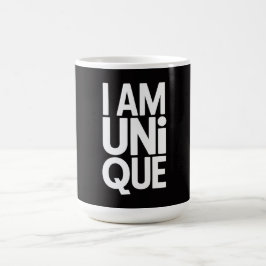 Ich bin einzigartig kaffeetasse