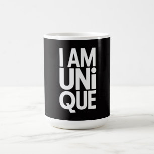 Ich bin einzigartig kaffeetasse