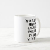 Ich bin Elektroingenieur, gut in Mathematik Kaffeetasse (VorderseiteRechts)