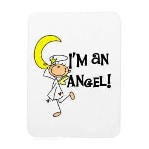 Ich bin Engel T-Shirts und Geschenke Magnet