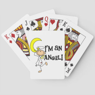 Ich bin Engel T-Shirts und Geschenke Spielkarten