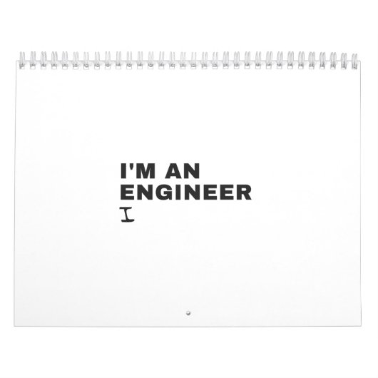 ICH BIN ENGINEER 1 KALENDER (Titelbild)