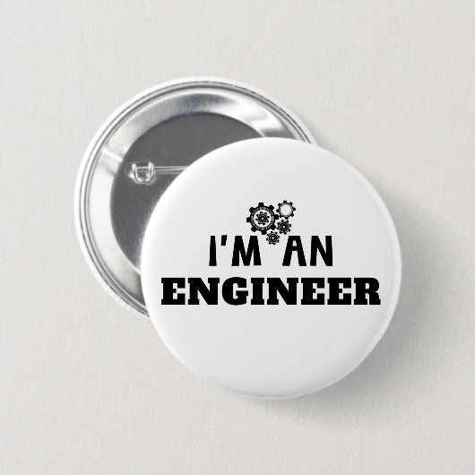 ICH BIN ENGINEER - BUTTON (Vorne & Hinten)