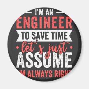 Ich bin ENGINEER, um die Zeit Retten, nehmen wir e Magnet