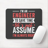 Ich bin ENGINEER, um die Zeit Retten, nehmen wir e Mousepad (Mit Mouse)