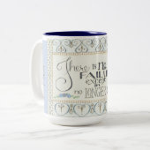 Ich bin entschlossen! - Es gibt keinen Ausfall der Zweifarbige Tasse (Vorderseite Links)