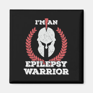 Ich bin Epilepsie-Krieger-Epilepsie-Bewusstsein Magnet