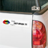 Ich bin… erhalte über es homosexuell! autoaufkleber (Auf Lkw)