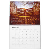 Ich bin Erklärungen Jesu Christi Bibelverses Kalender (Mär 2027)