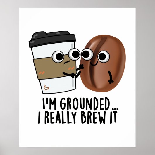 Ich bin erledigt, ich braue wirklich einen lustige poster (Vorne)