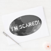 ICH BIN ERNST OVALER AUFKLEBER (Umschlag)