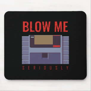 Ich bin ernsthaft 90er Retro-Videospiel Vintage-Ga Mousepad
