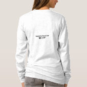Ich bin erschaffen - Schöpferhand T-Shirt (Rückseite)