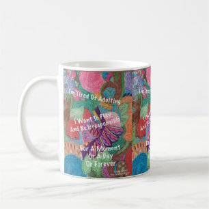 Ich bin erschöpft kaffeetasse