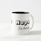 Ich bin erschöpft zweifarbige tasse (VorderseiteRechts)