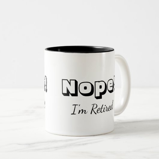 Ich bin erschöpft zweifarbige tasse (VorderseiteRechts)