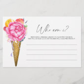 Ich bin erschossen! - Wer bin ich Brautparty Briefpapier (Vorderseite)