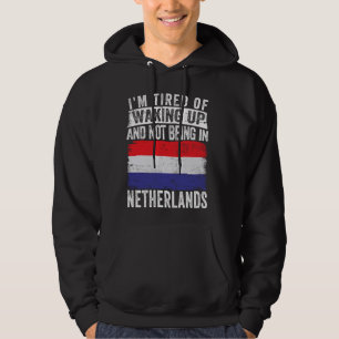 Ich bin es müde, aufzustehen und nicht in den Nied Hoodie