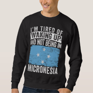 Ich bin es müde, aufzustehen und nicht in Mikrones Sweatshirt