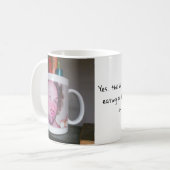 Ich bin es, von dem ich vergesse, wann. kaffeetasse (Vorderseite Links)