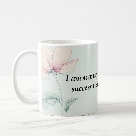 Ich bin es wert.. kaffeetasse (Links)