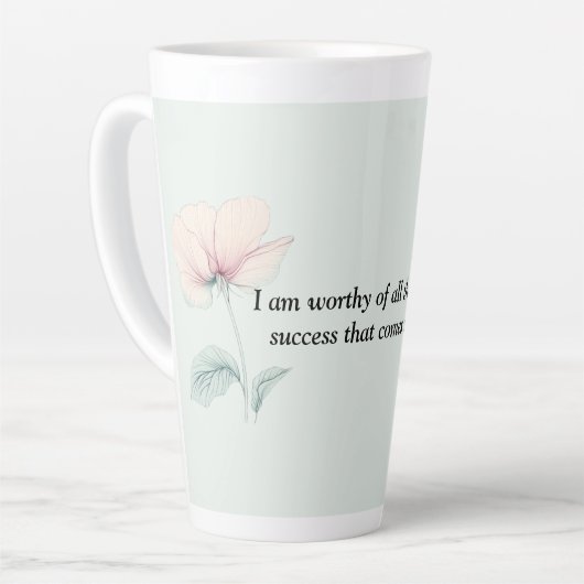 Ich bin es wert.. milchtasse (Linke Ecke)