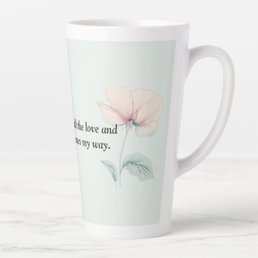 Ich bin es wert.. milchtasse (Rechts)