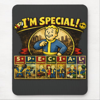 Ich bin etwas Besonderes | Fallout-inspirierte Sta Mousepad